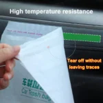 SEAMETAL 20/40 Stück Auto-Einweg-Müllbeutel, selbstklebender Müllbeutel, spurlos, zum Einfügen von Müll, Aufbewahrungsbeutel für Auto/Zuhause/Büro 3